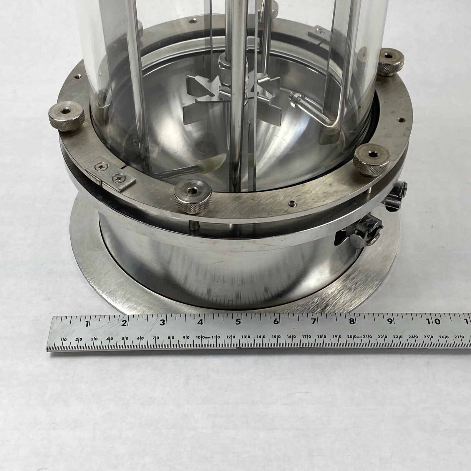 New Brunswick Scientific Q552700 5L Liter Glass Vessel Fermentor Bioreactor