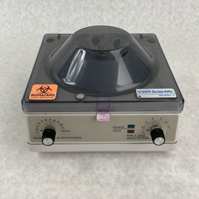 VWR Scientific Model V Micro Centrifuge w/ Power Cord