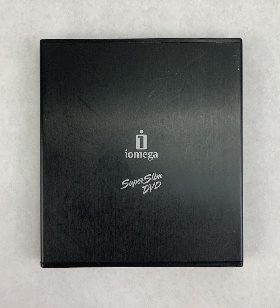 Iomega Super Slim DVD 31785700 DVD Drive w/ AC Adapter Power Supply