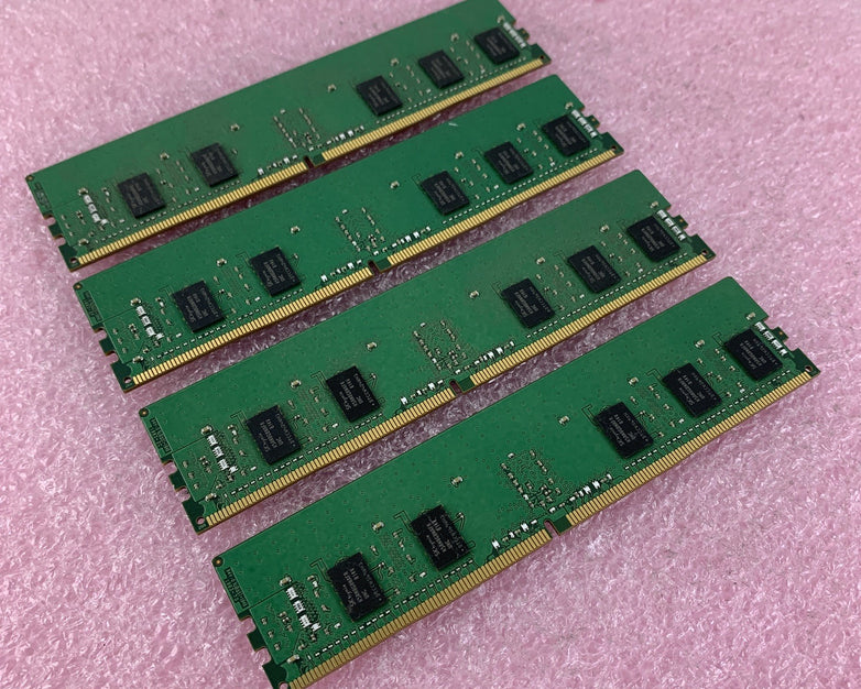 SK Hynix HMA81GR7AFR8N-UH 8 GB 1Rx8 PC4-2400T  RDIMM ECC Memory Ram Lot of 4x
