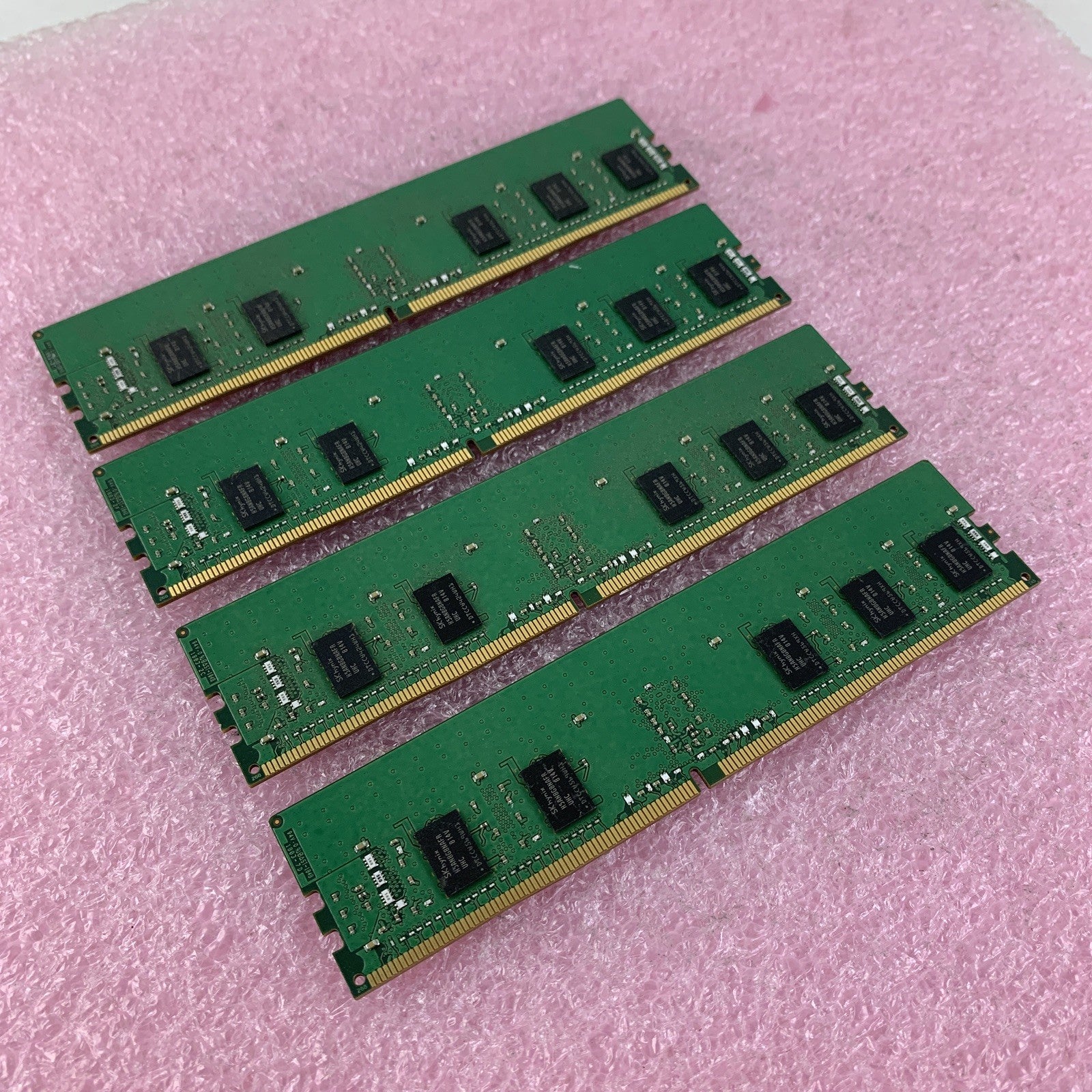 SK Hynix HMA81GR7AFR8N-UH 8 GB 1Rx8 PC4-2400T  RDIMM ECC Memory Ram Lot of 4x