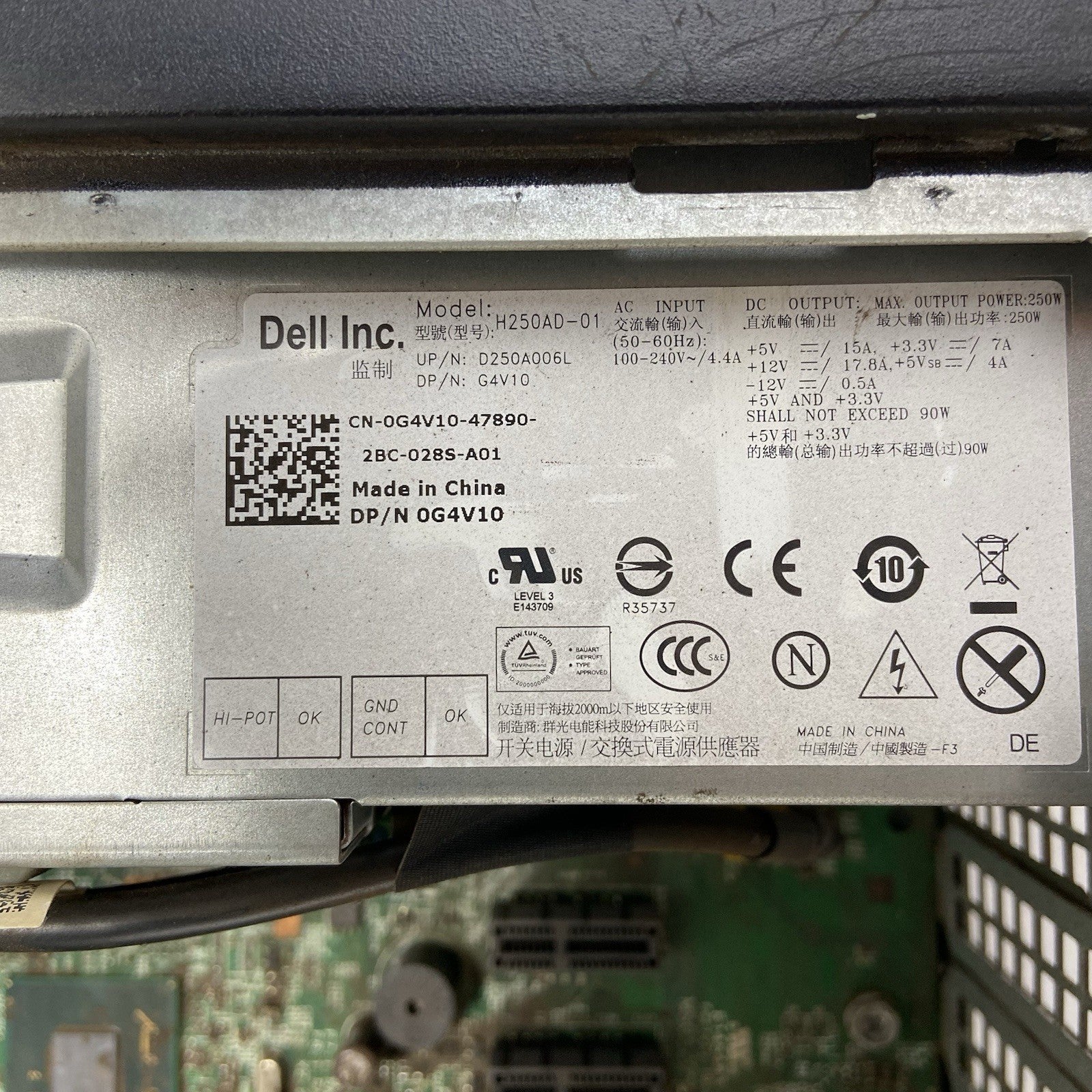 Dell Optiplex 3010 DT Intel Core i5-3470 3.2GHz 4GB RAM No HDD No OS12