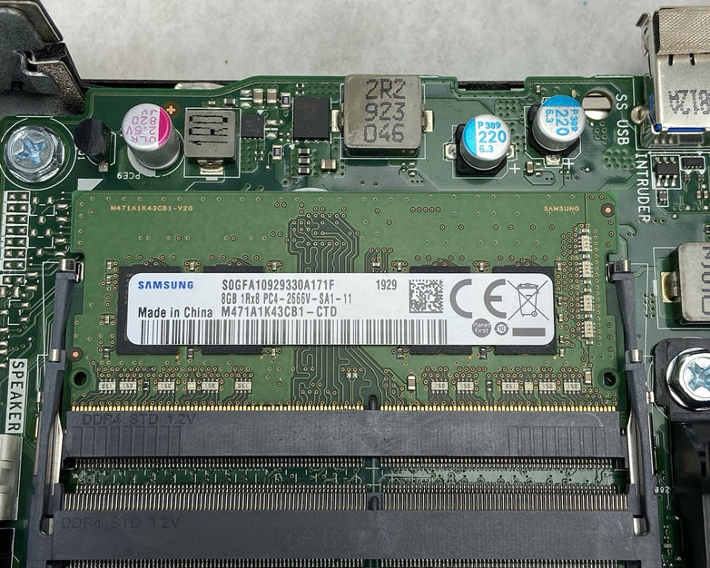 Dell Optiplex 7070 Micro Intel Core i7-9700T 2.GHz 8GB RAM No HDDOSAC