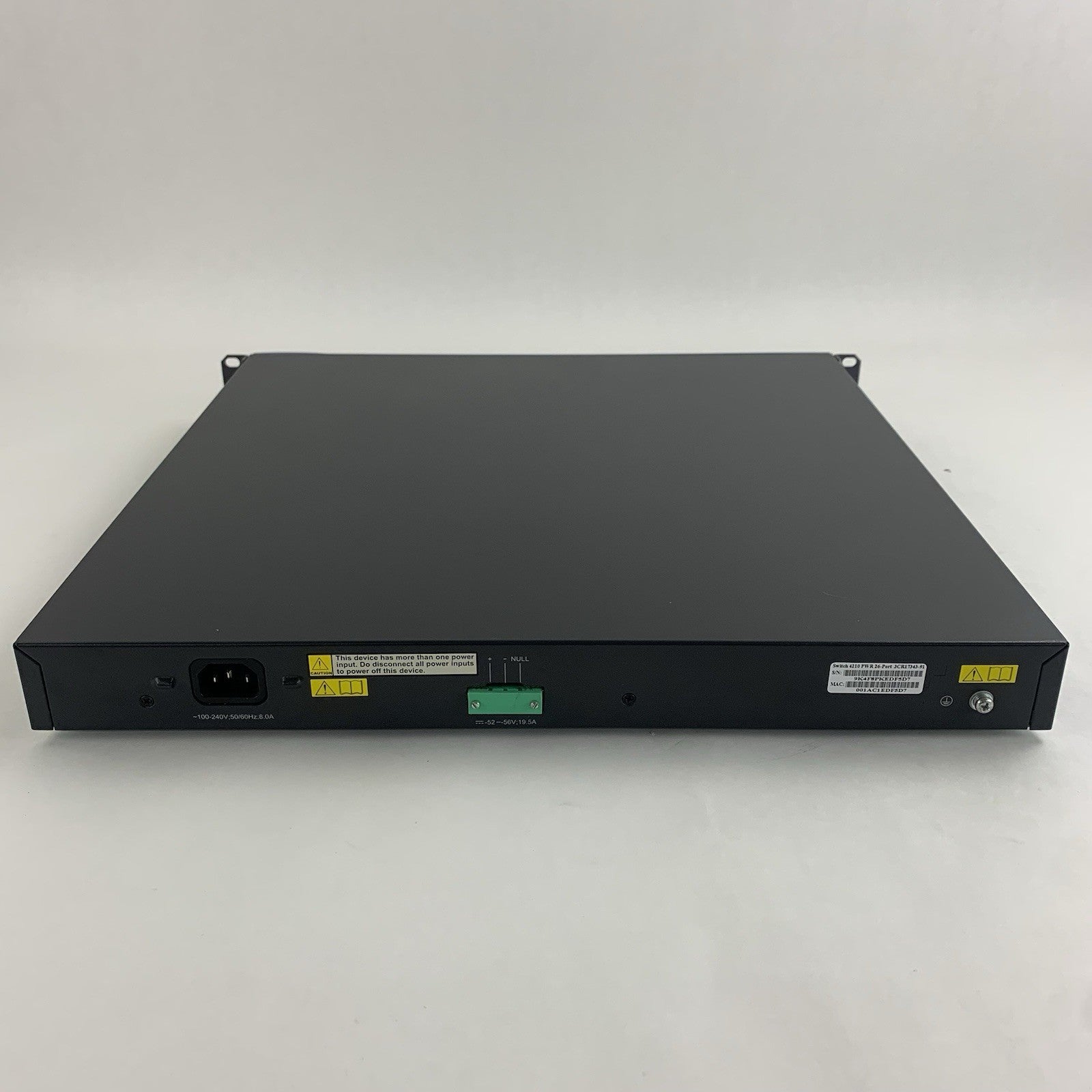 3COM 3CR17343-91 3CR17343 PWR 26-Port Switch PoE Tested and Reset5