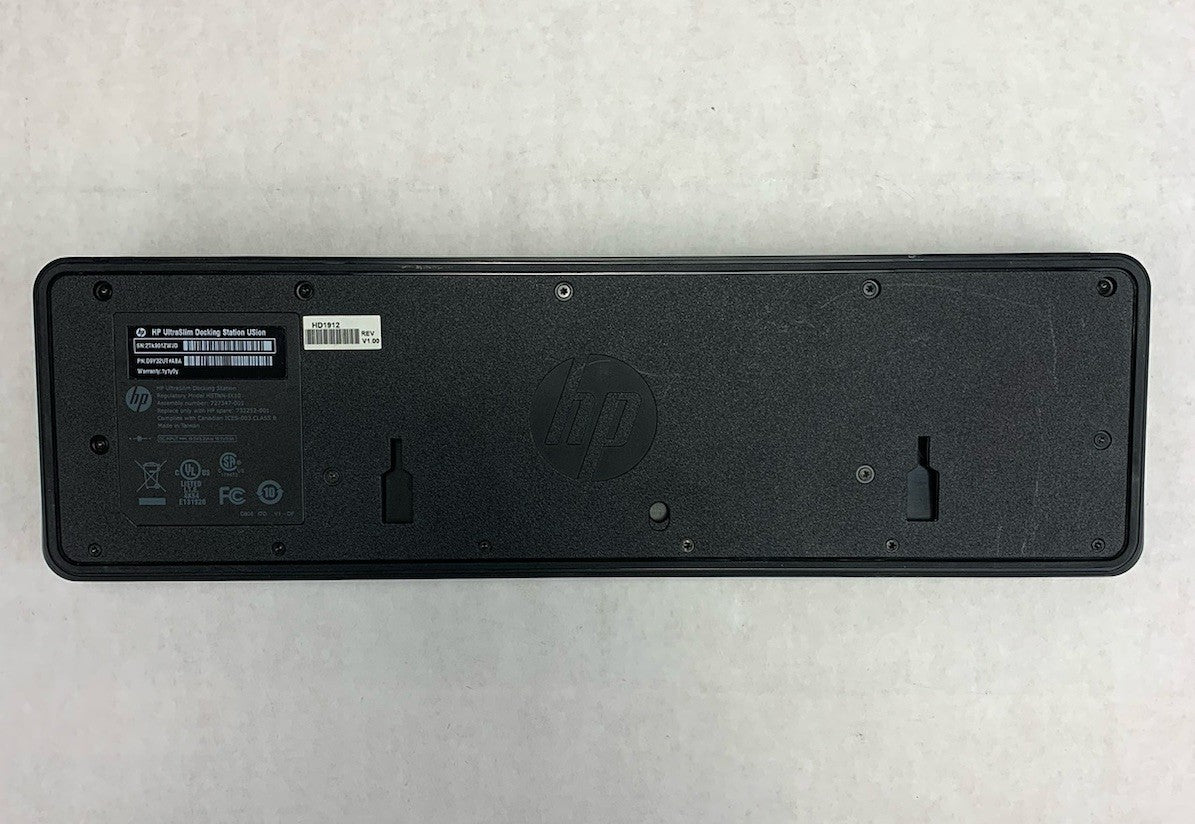 HP Ultraslim HSTNN-IX10 Docking Station - No Keys (Lot of 2)