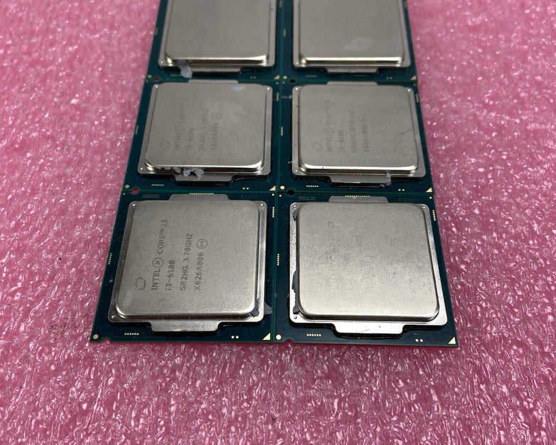 Intel Core i3-6100 SR2HG 3.7GHz X626A806 Desktop Processor lot of 6