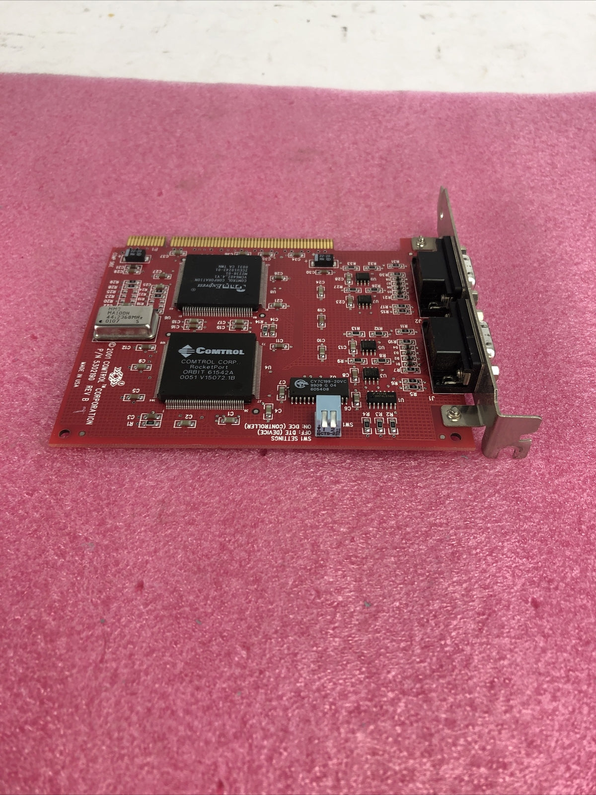 Comtrol RocketPort Plus 2P SMPTE 5002190 Adapter 5302190