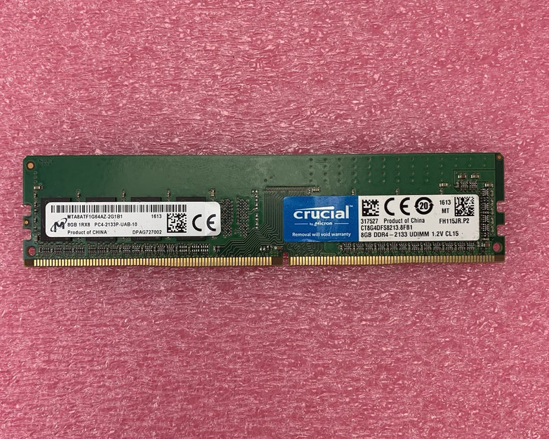 Micron Crucial MTA8ATF1G64AZ-2G1B1 PC4-2133P-UAB-10 8GB 1Rx8 Desktop Memory RAM