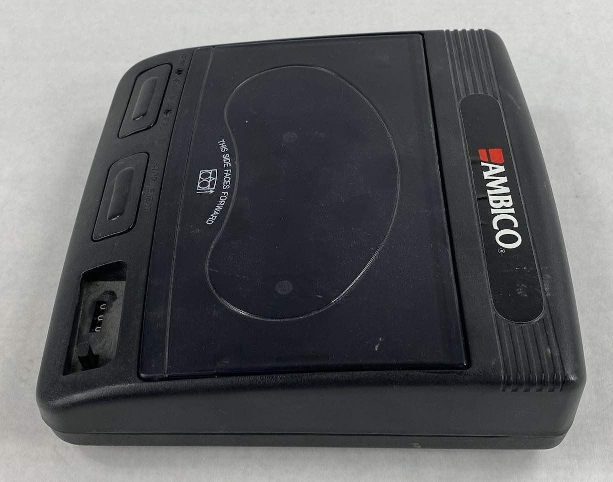 Ambico VHS 2 Way Tape Winder with AC Adapter Power Tested