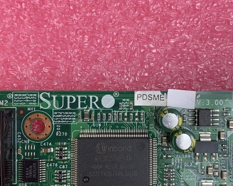 SuperMicro PDSM4 Motherboard Intel Pentium 4 3.4GHz 512MB RAM w/Shield