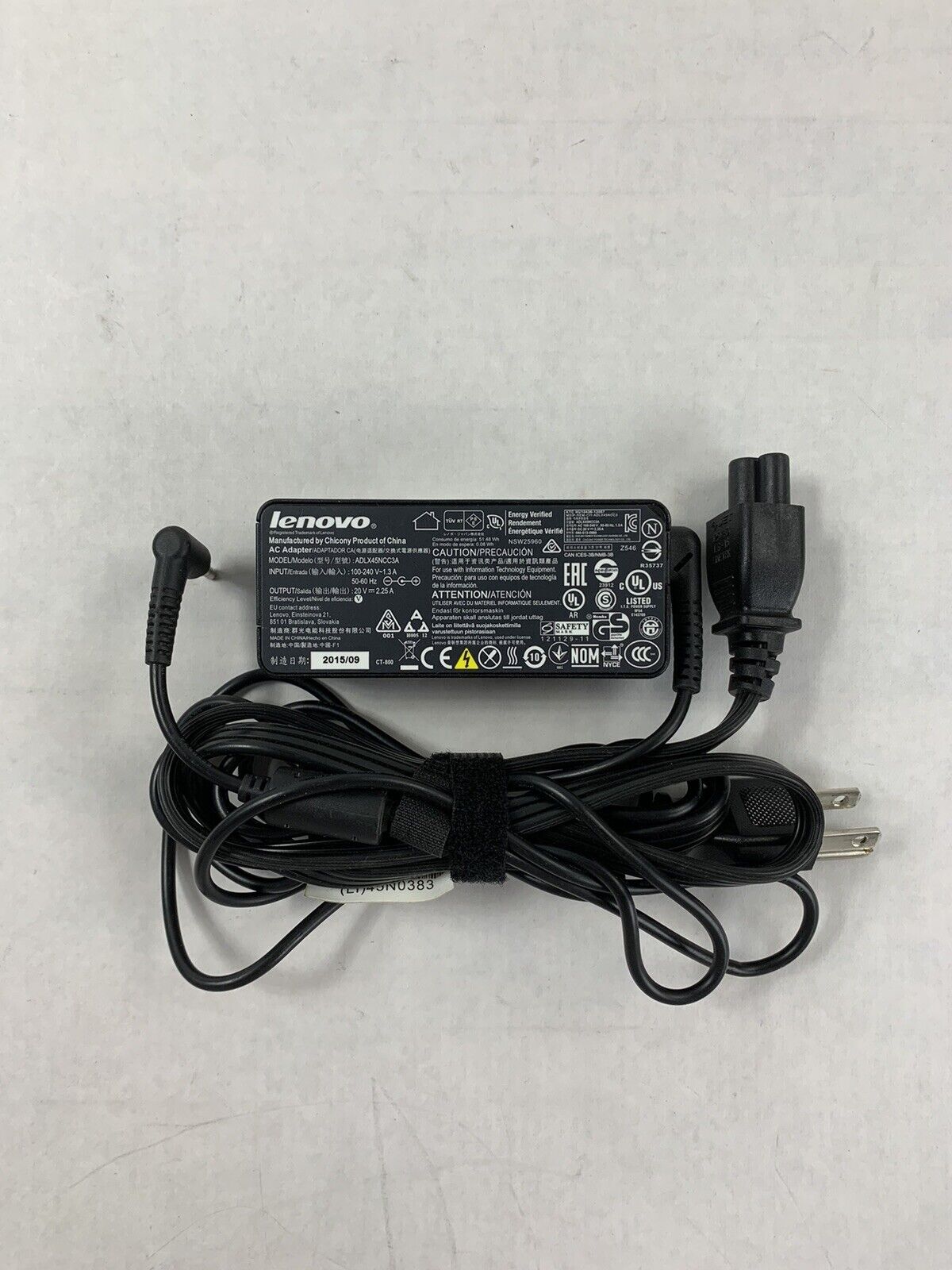 Lenovo ADLX45NCC3A 45W AC Adapter