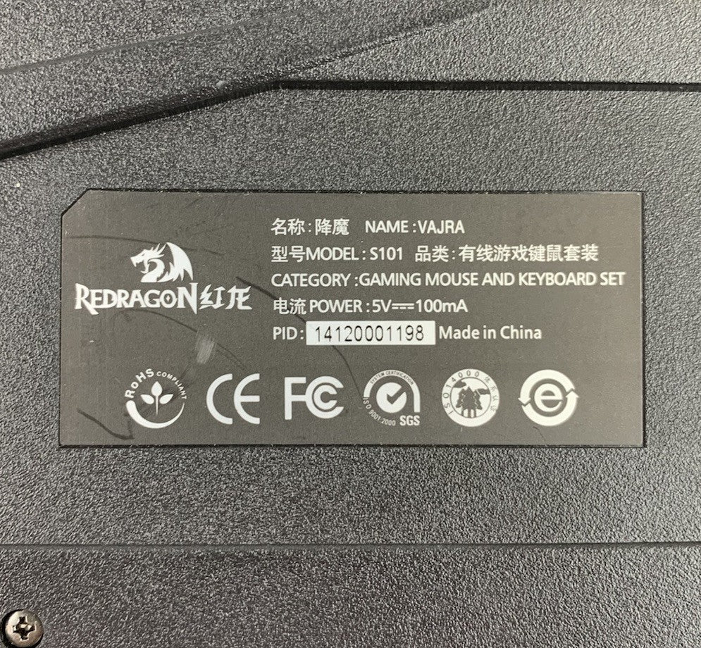 Redragon S101 Vajra USB-Wired Mechanical Keyboard7