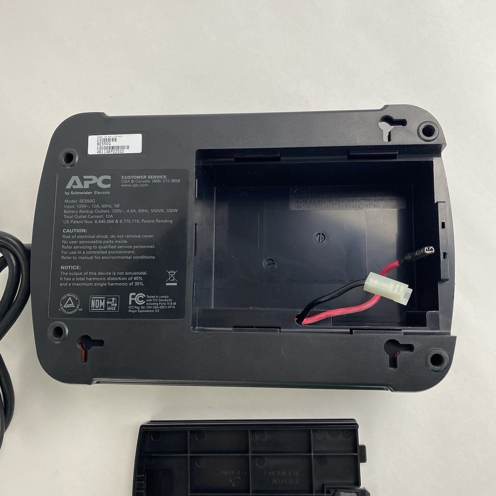 APC BE550G Back-Ups 550 8 Outlet Tested No Batteries8