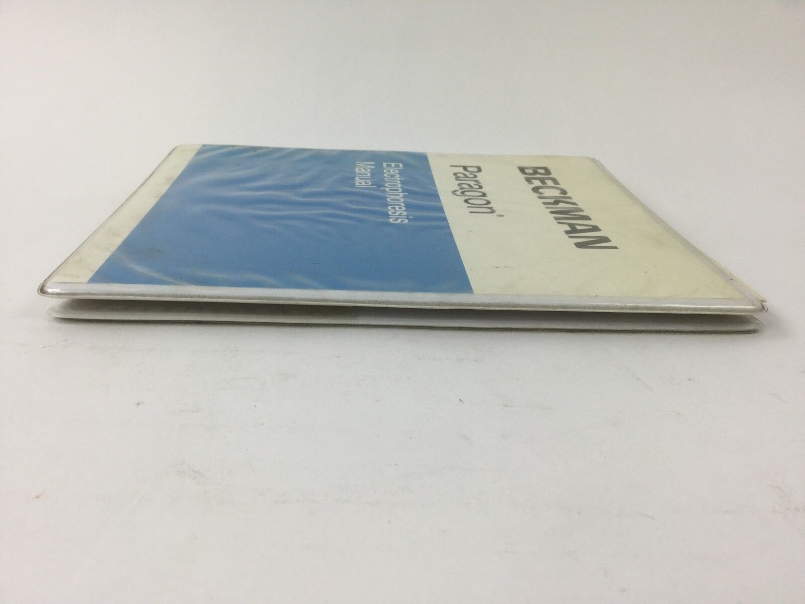 Beckman Paragon Electrophoresis Manual