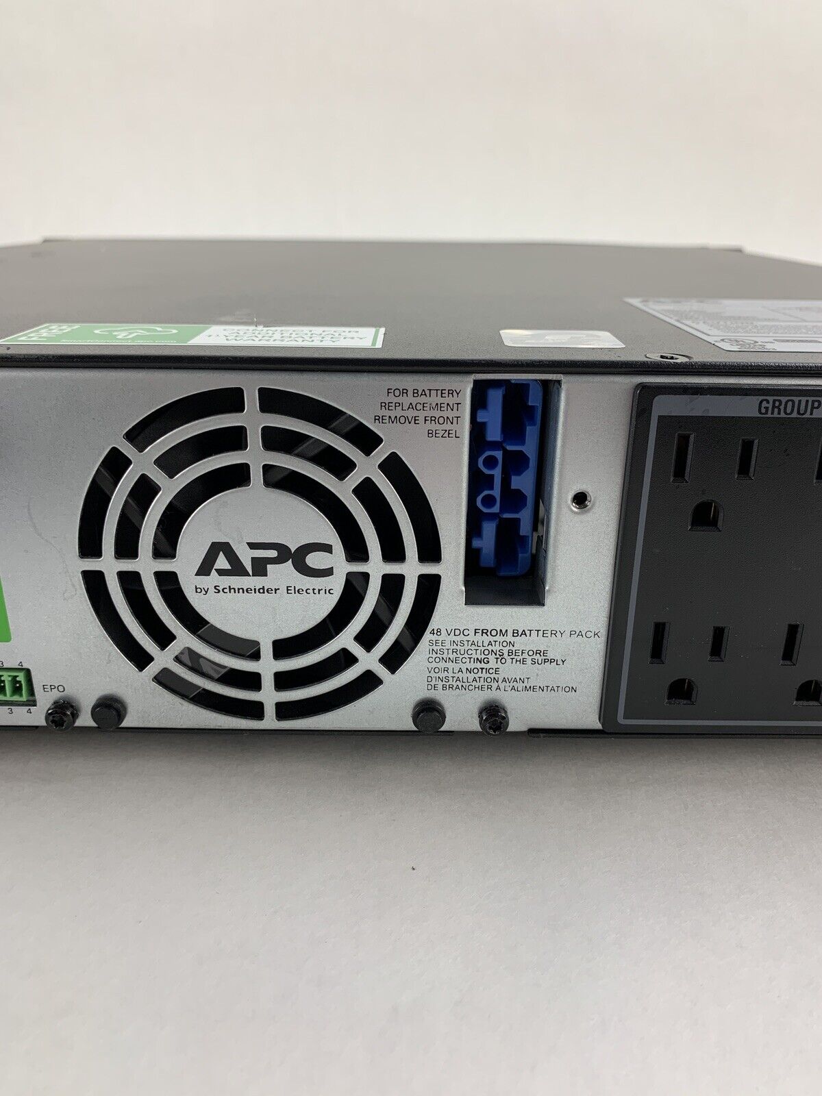 APC Smart-UPS SMX1500RM2UCNC X 1500VA  No Battery, Tray, or Faceplate Tested