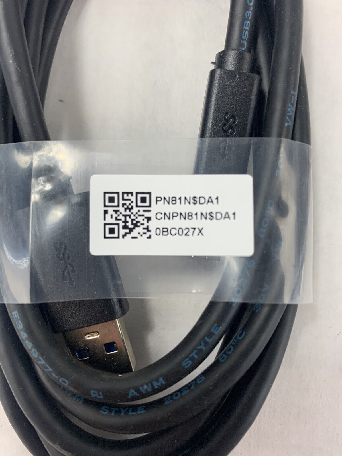 Lot 5 Dell PN81N 6F USB 3.0 Type AB A Male to B Male Cable AB MM Cord