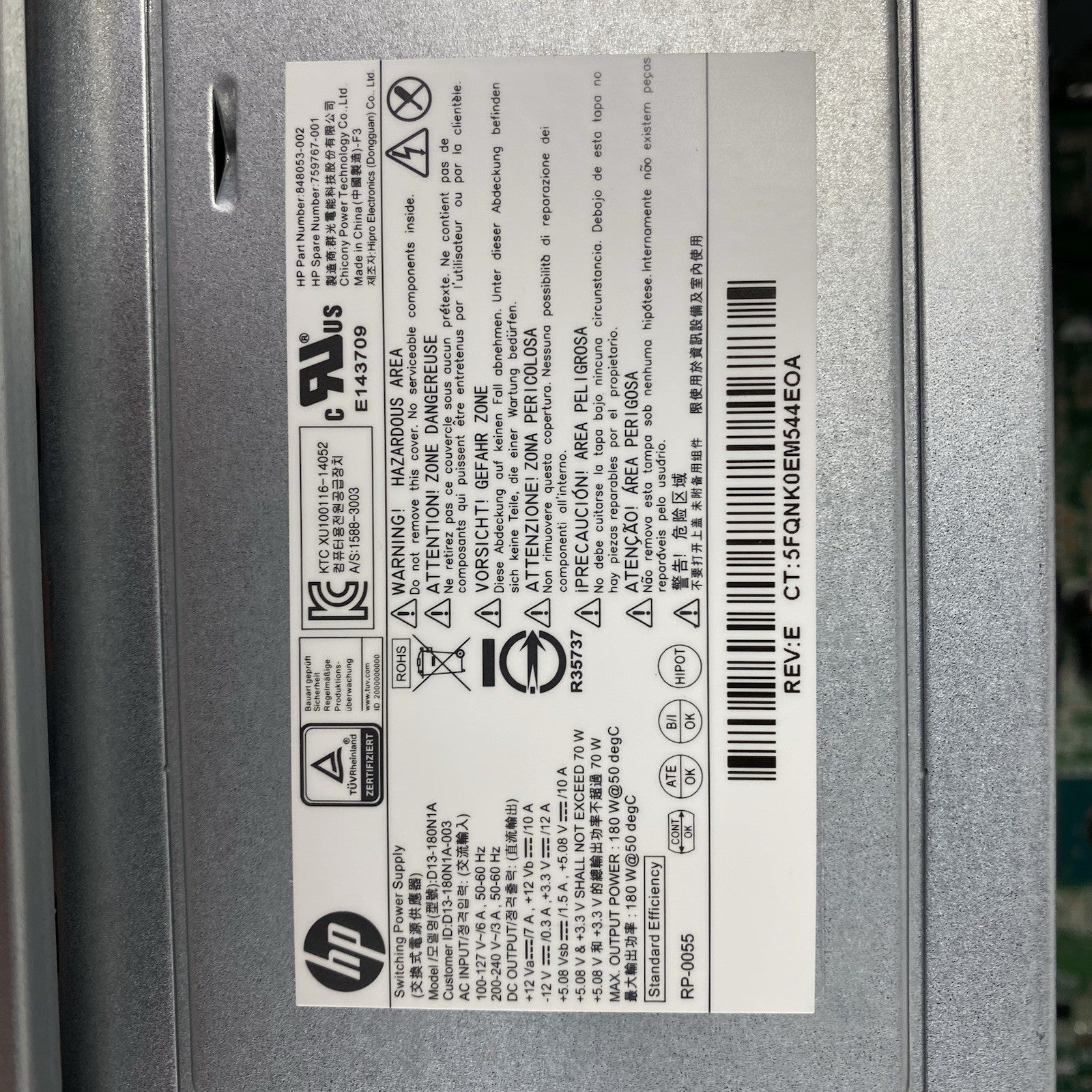 HP 280 G2 MT Pentium G4400 3.3GHz 4GB RAM No HDD No OS