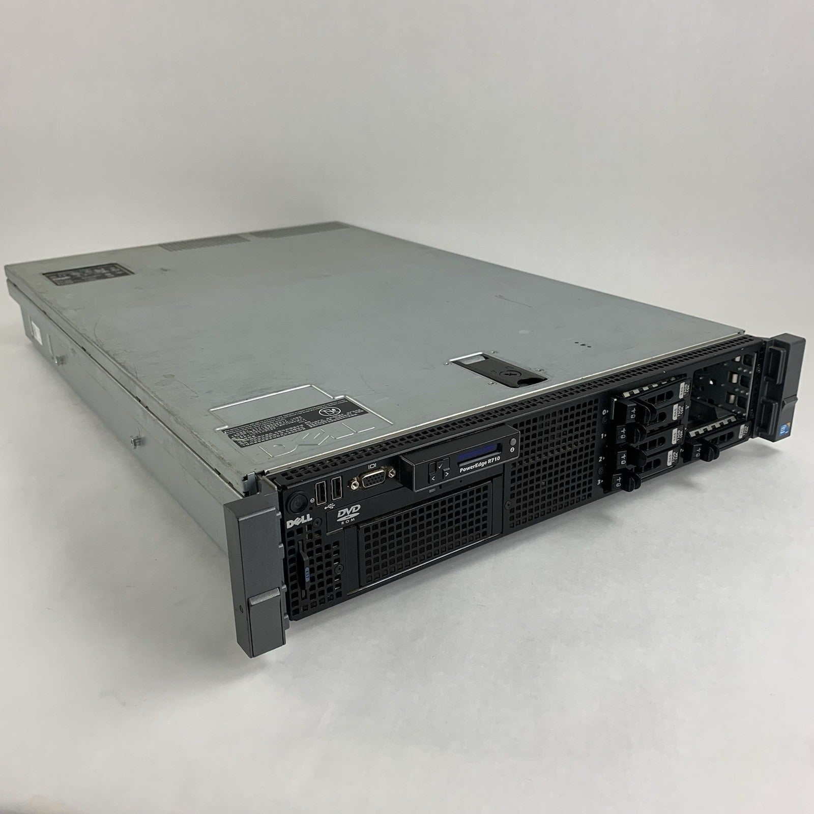 Dell PowerEdge R710 Server 2X Xeon E5620 2.4 GHz 16 GB Perc 6li No OS No HDD0