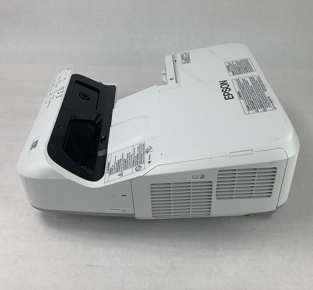 Epson H741A BrightLink 685Wi LCD Projector 2428 Lamp Hours - Missing Port Cover