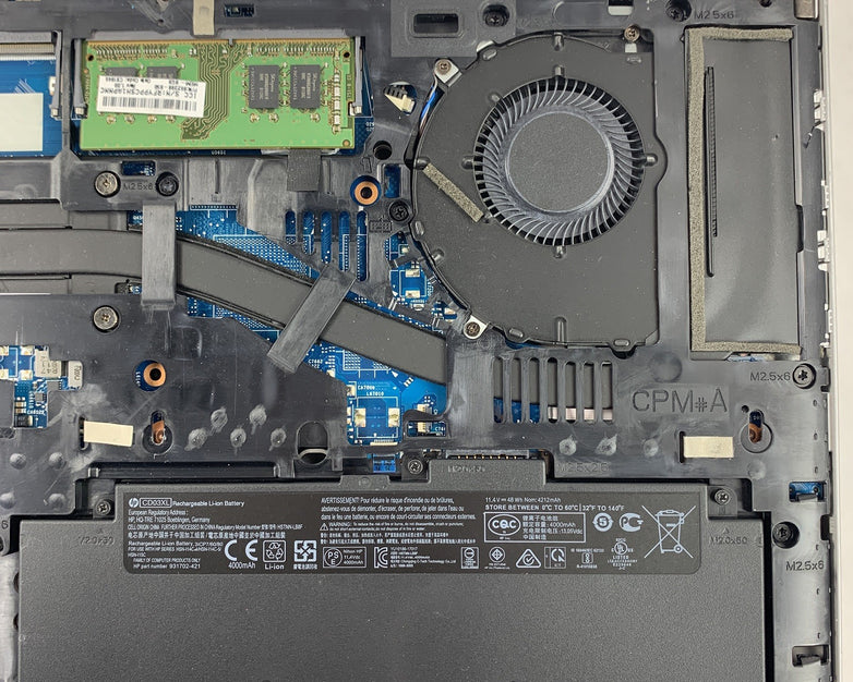 HP ProBook 640 G4 14" Intel Core i5-7200U 2.50 GHz 8 GB RAM No OS No HDD No AC