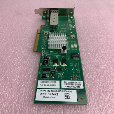 DELL K54X2 BROCADE 815 8GB SINGLE PORT PCI-E FIBRE CHANNEL HOST BUS ADAPTER