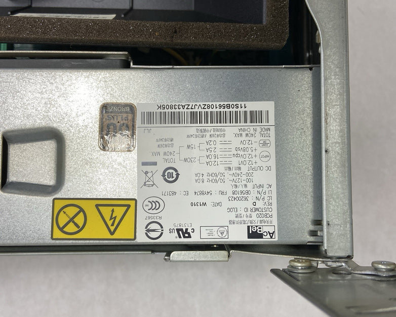 Lenovo ThinkCentre M82 SFF Intel Core i5-3470 3.2GHz 4GB RAM No HDD No OS