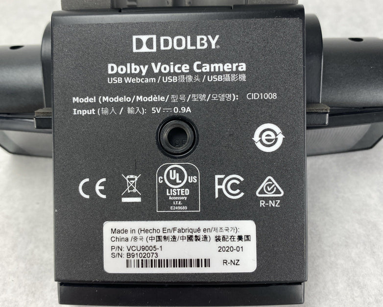 Dolby CID1008 Voice Camera Untested