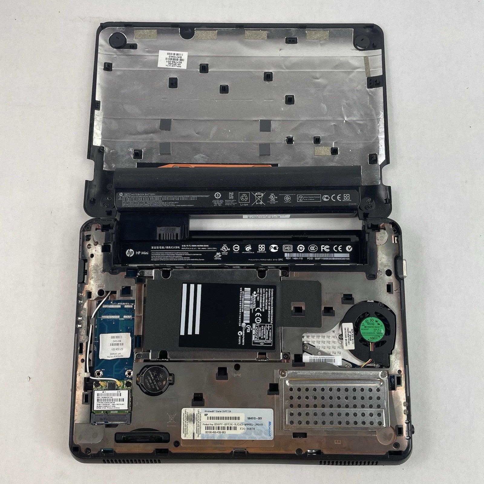 HP Mini 110-3100 10.1" Atom N455 1.60 GHz 1 GB RAM No SSD/OS/AC20