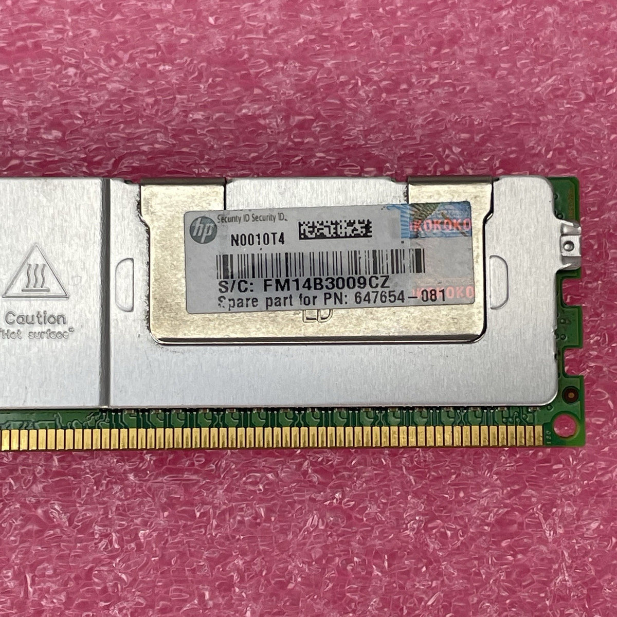 Samsung M386B4G70DM0 32GB (1x32GB) RAM DDR3 1866MHz Untested3