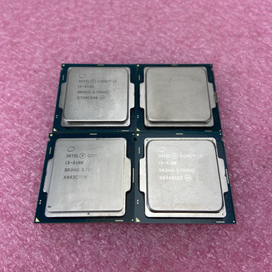 Intel Core i3-6100 SR2HG 3.7GHz Desktop Processor Lot of 4