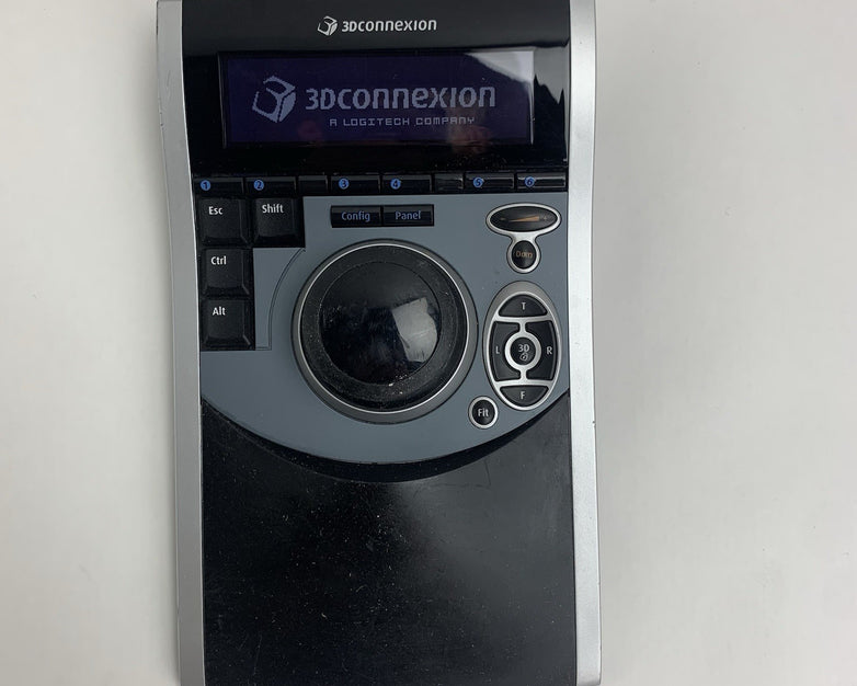 3DConnexion SpacePilot 3D Motion Controller CAD Mouse Power Tested Sticky