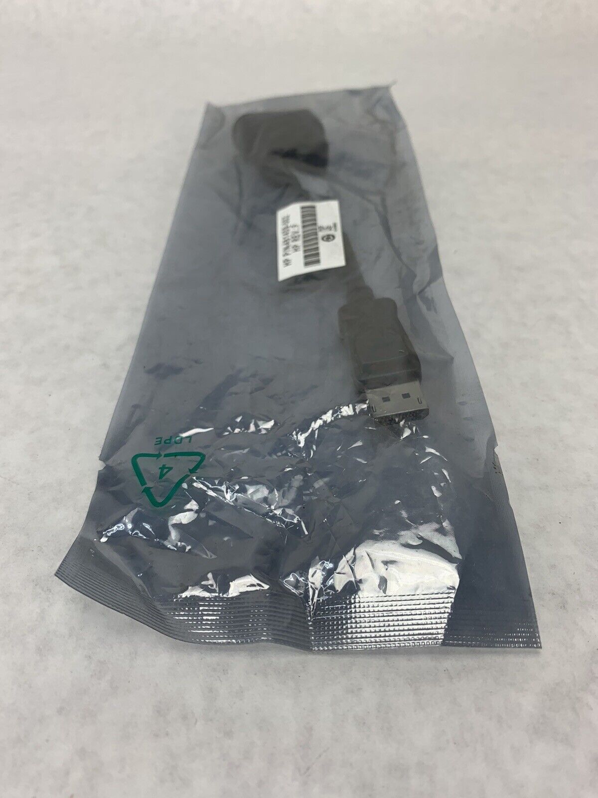 Lot 3 New HP Display Port to DVI Monitor AV Video Adapter Cable - 481409-002