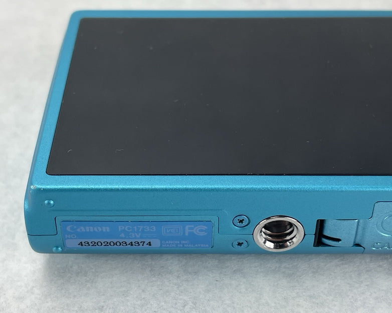 Canon PC1733 ELPH 110 HS 16.1MP Full HD Camera Blue No Memory Tested Reset