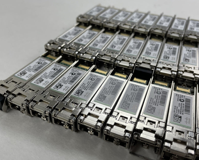Cisco SFP-10G-SR OEM CISCO 10-2415-03 850nm 10GBASE-SR SFP+ Lot of 27 Untested