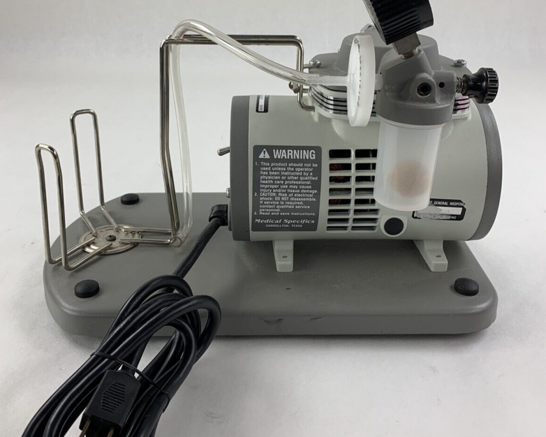 Medical Specifics 2200 M/S Pump Personal Suction Pump Powers and Pumps
