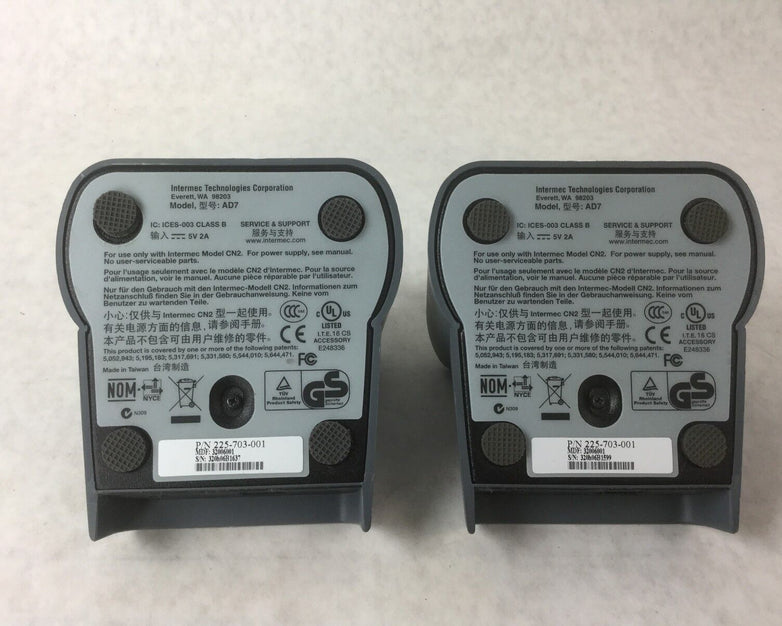 Intermec Cradle  AD7, (Lot of 2)