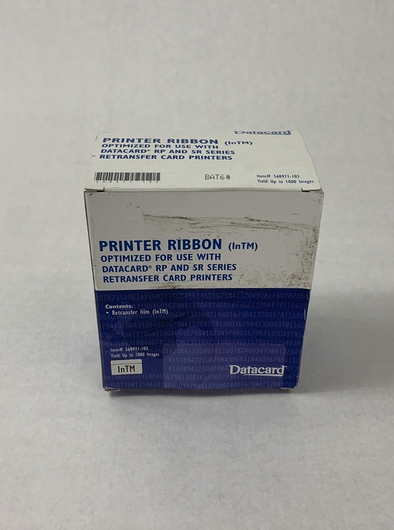 Datacard Printer Ribbon 568971-103, 1000 Images