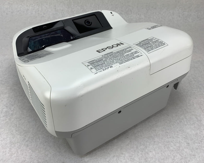Epson BrightLink 595Wi H599A LCD Lamp Projector 713 Lamp Hours - No Remote