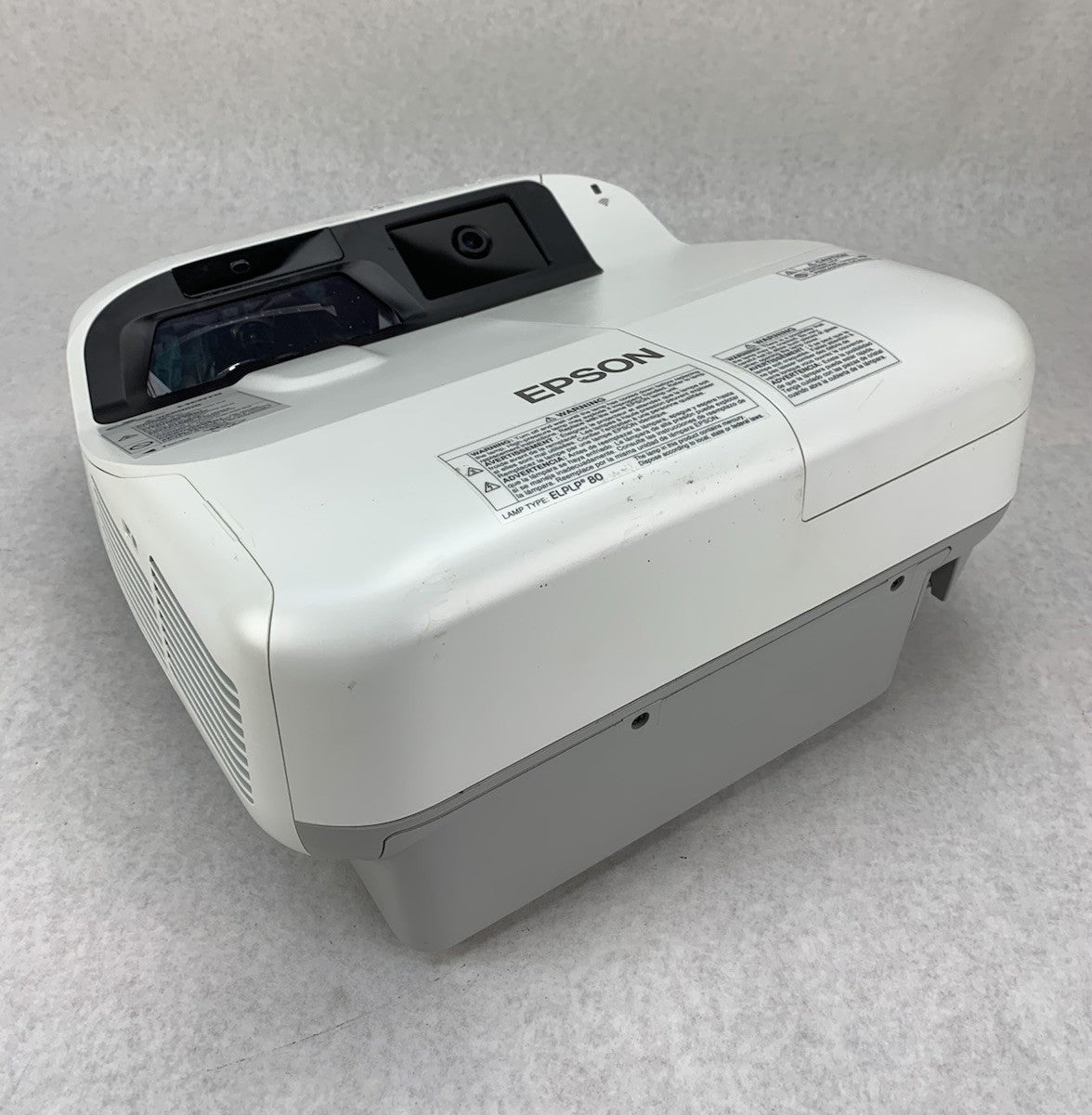 Epson BrightLink 595Wi H599A LCD Lamp Projector 713 Lamp Hours - No Remote0