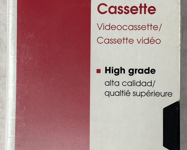 Lot( 3 ) Universal T-120 Blank VHS High Grade 2hr to 6hr Video Cassette Tape