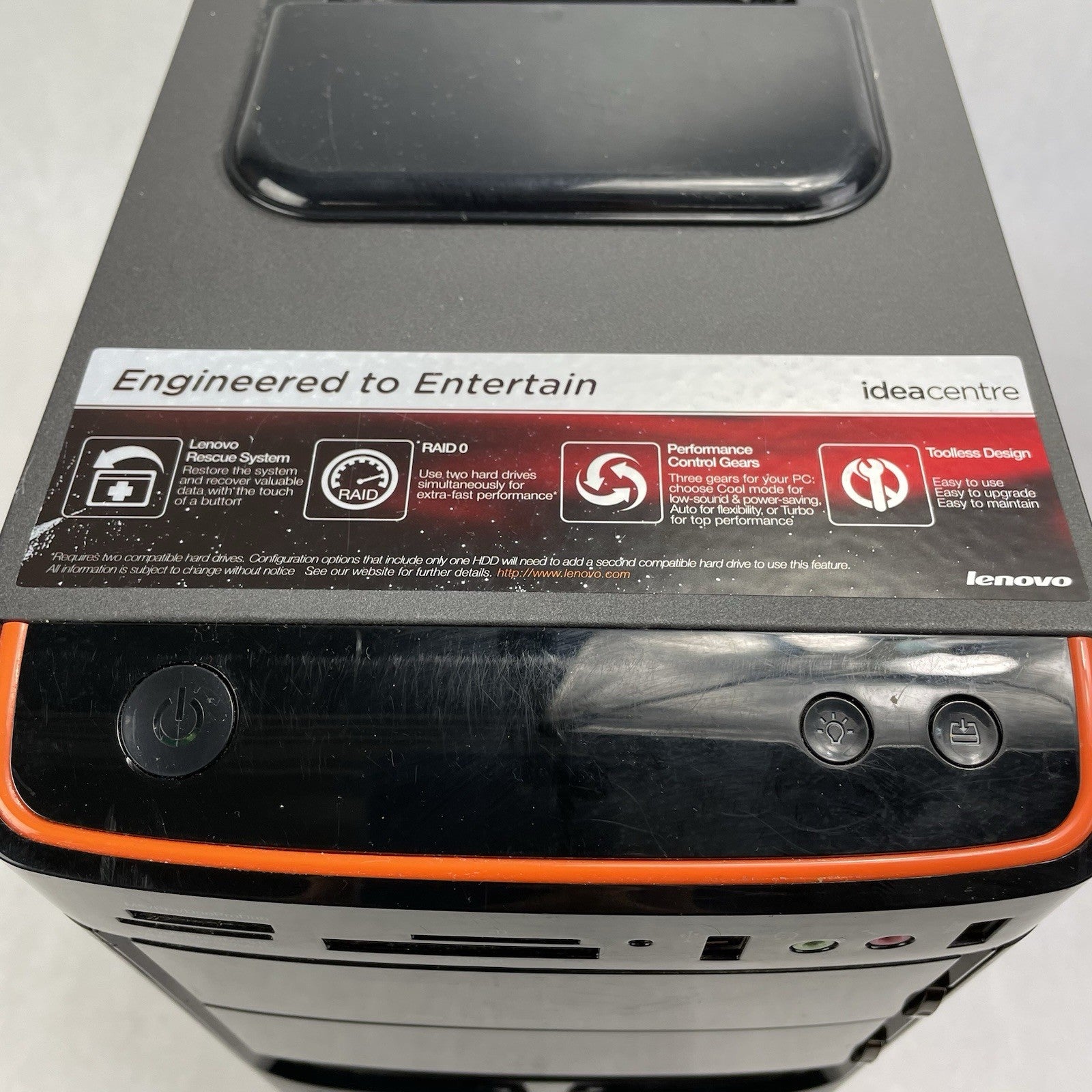 Lenovo IdeaCentre K330B Intel I7-2600 3.40 GHz 16 GB No HDD No OS