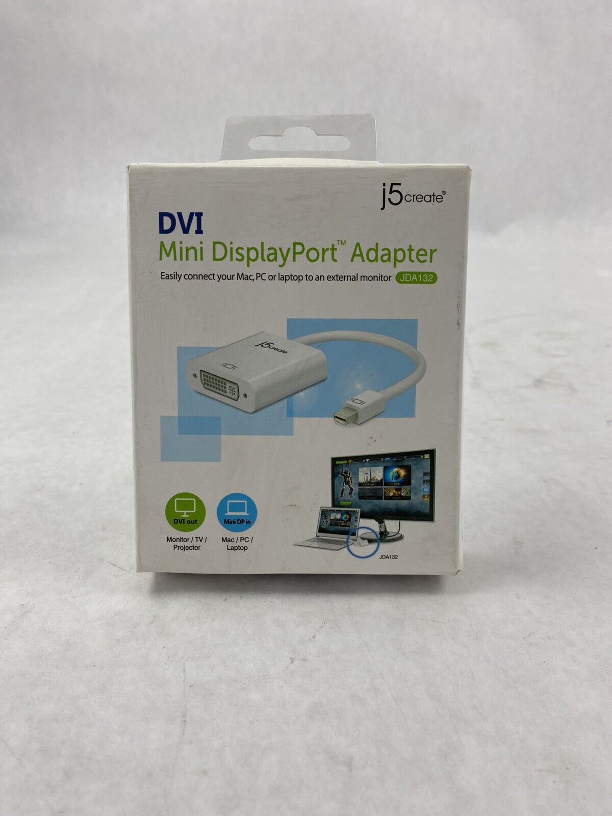 J5create Mini DisplayPort Adapter JDA132-2A (Lot of 2)
