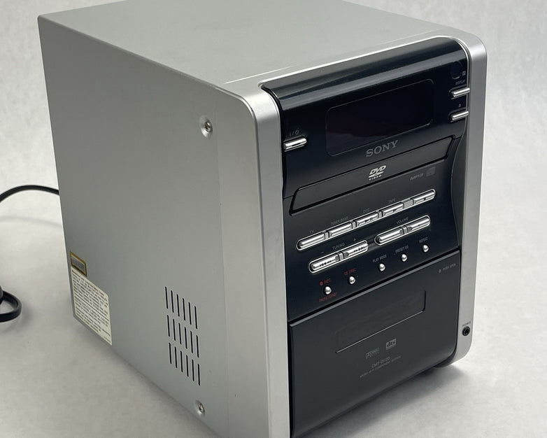 Sony CMT-DV2D DVD/CD/Cassette Deck Receiver  No Remote For Parts