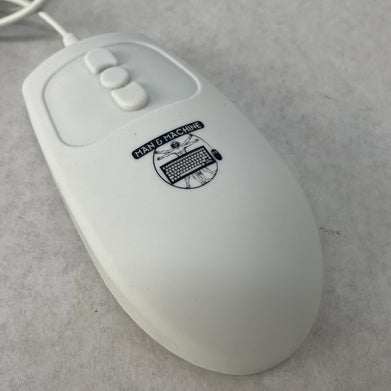 Man & Machine Mighty Mouse MMI Washable Computer Mouse