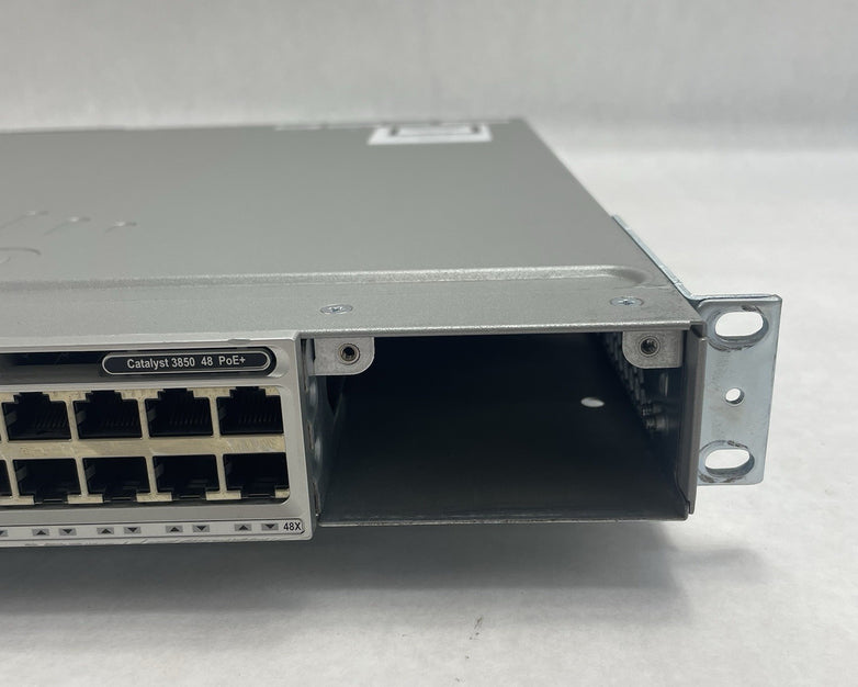 Cisco WS-C3850-48PW-S 48-Port PoE+ Gigabit Layer 3 Managed Switch Tested & Reset