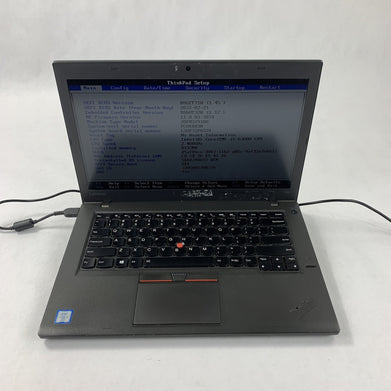 Lenovo Thinkpad T460 Core i5-6300U 2.4 GHz 8 GB Ram No OS No HDD No AC
