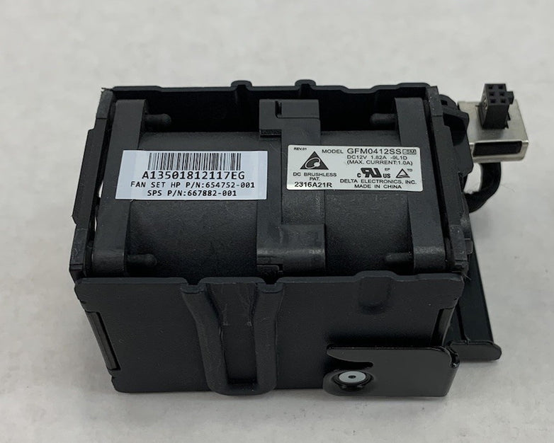 Delta 654752-001 GFM0412SS Server Fan (Lot of 2)