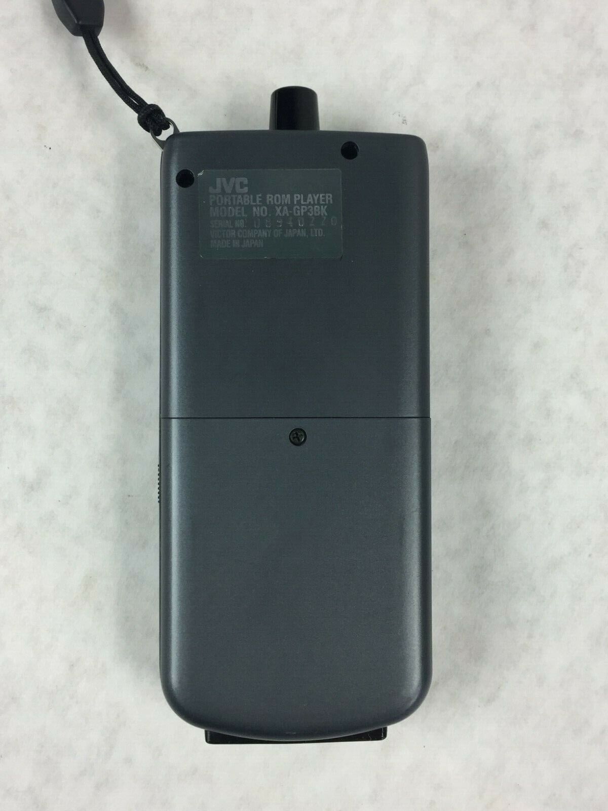 JVC XA-GP3BK Portable ROM Player MPEG Audio Layer-3 W/Lanyard (Lot of 2)