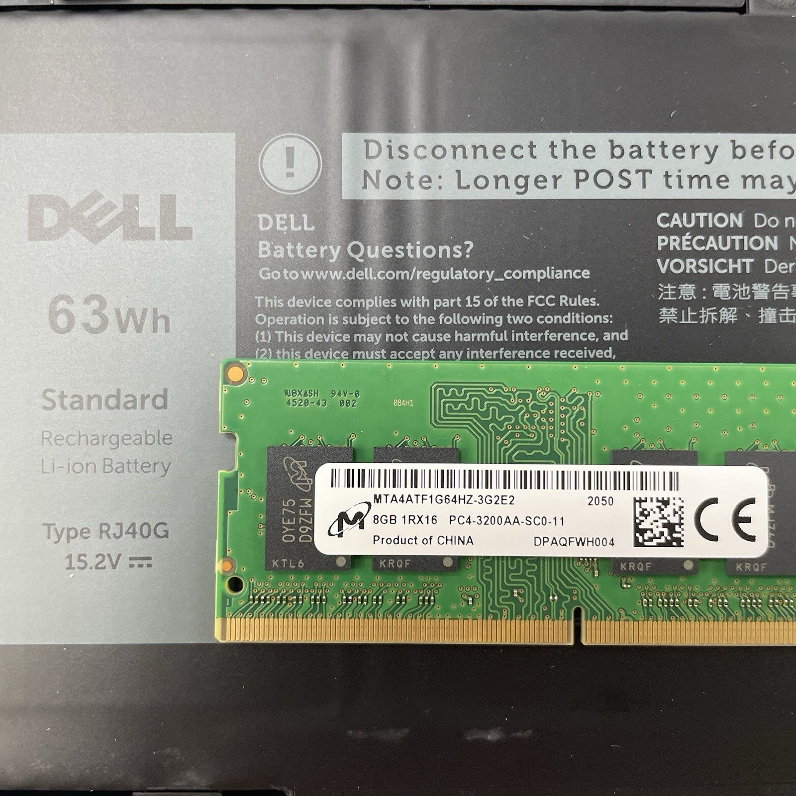 Dell Latitude 5520 15.6" i5-1135G7 2.4GHz 8GB RAM No SSD/OS/AC - Scratched Paint22