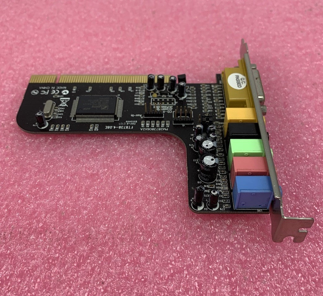 C-Media FT8738-4.08E 5.1 PCI Sound Card